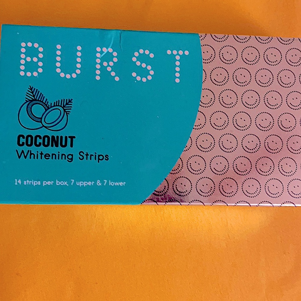 BURST COCONUT WHITENING STRIPS